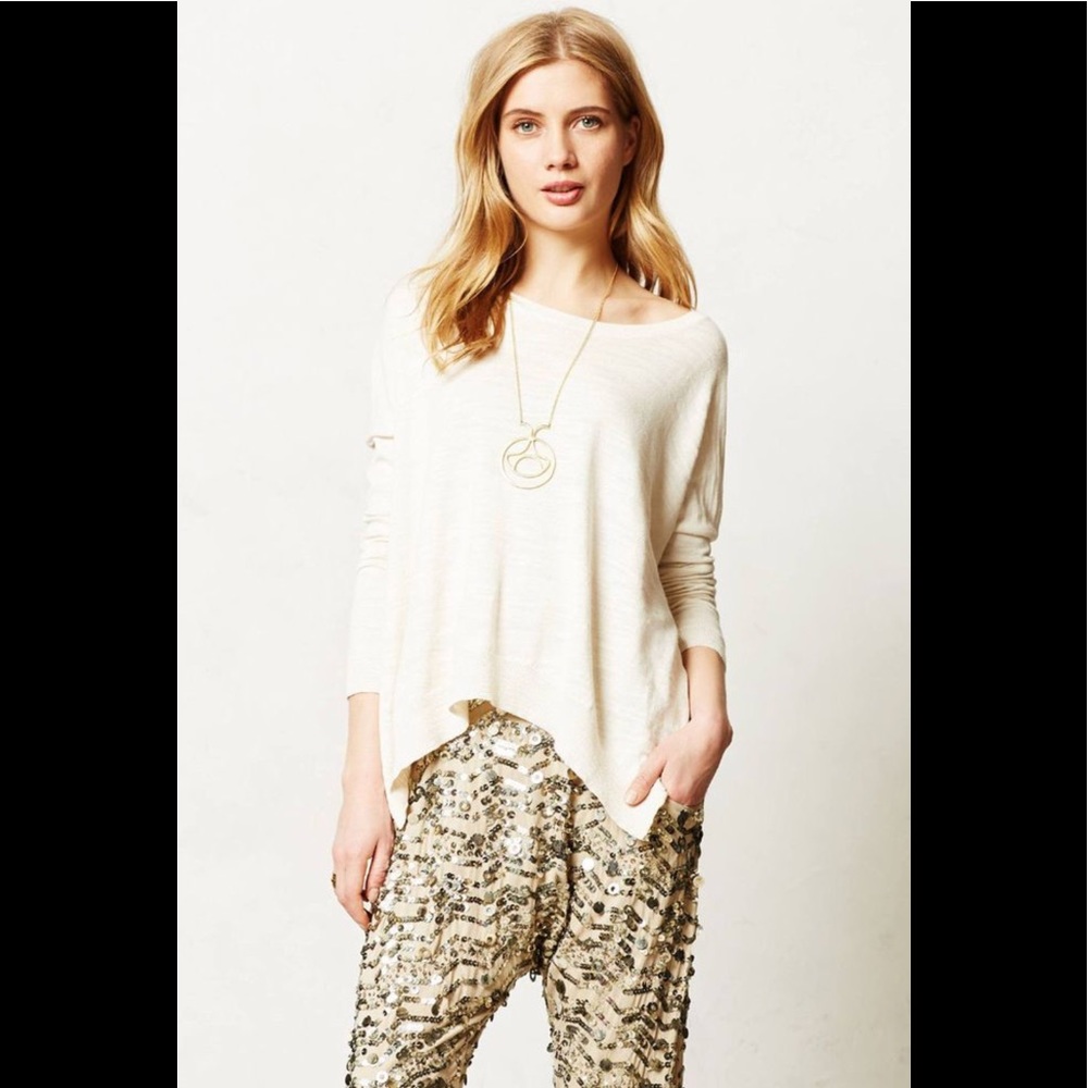Moth Reese High Low pullover tunic- Medium